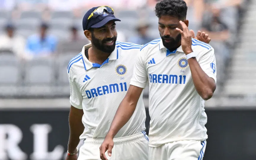 Jasprit Bumrah prioritizes Mohammed Siraj's fifer with ultimate selfless gesture vs WI